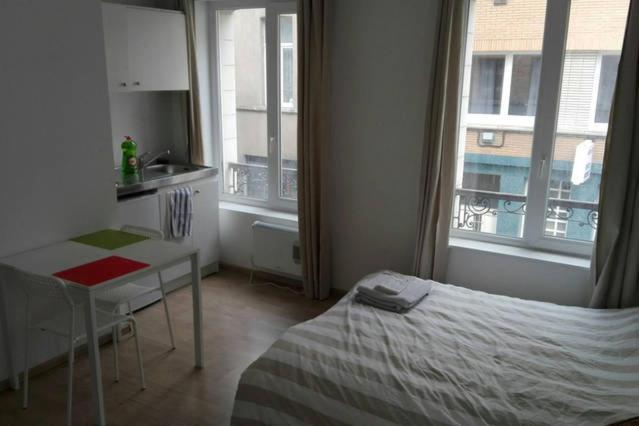 Central Studio Close To Grand Place For 2 Brussels Ngoại thất bức ảnh